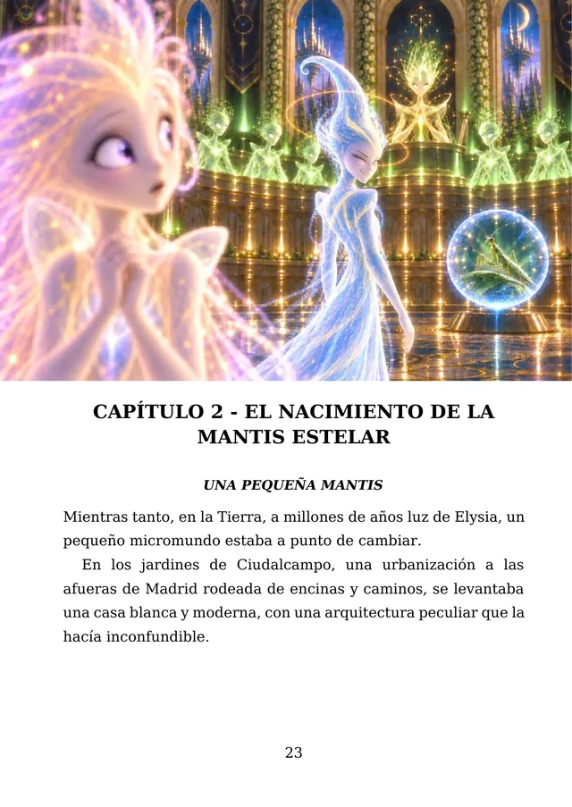 Página interior de La Mantis Estelar (1 de 12)